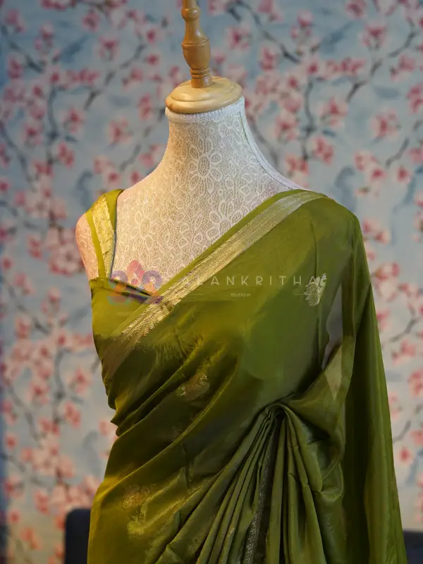 Viscose Russian Silk Saree