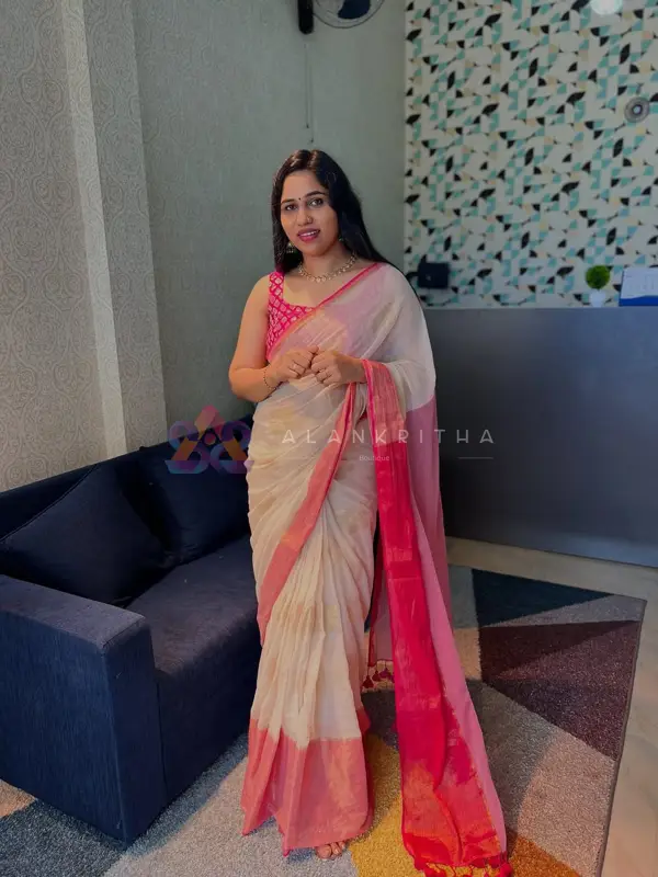 Mul Cotton Saree