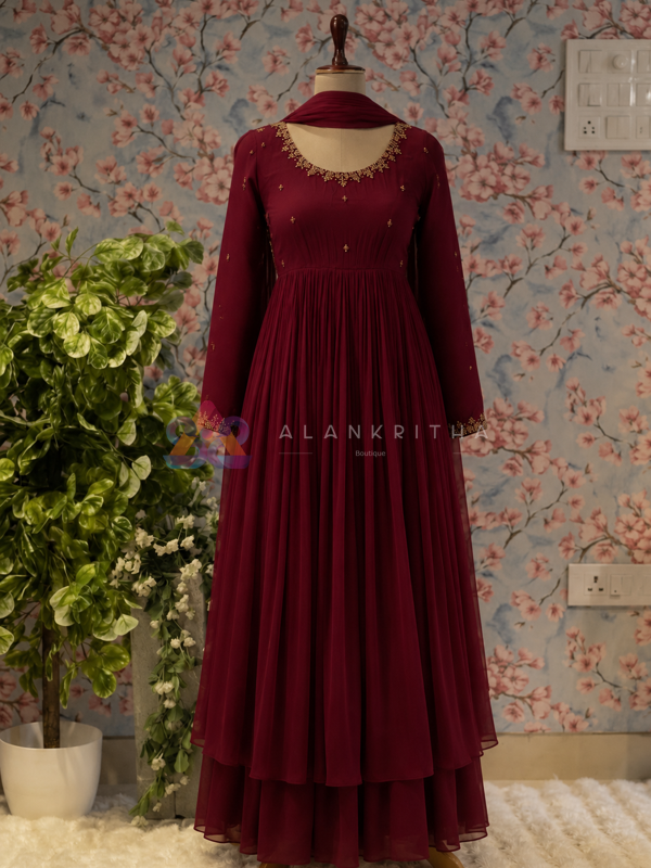  Flared Anarkali Set
