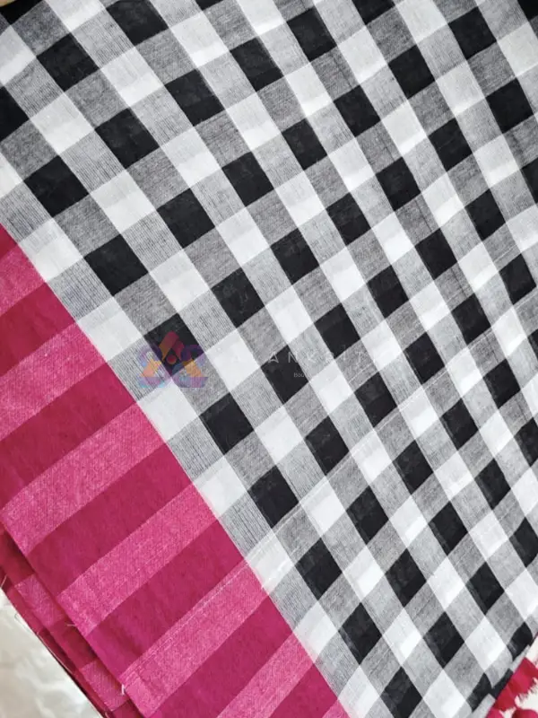 Classic Checked Mul Cotton Kaftan