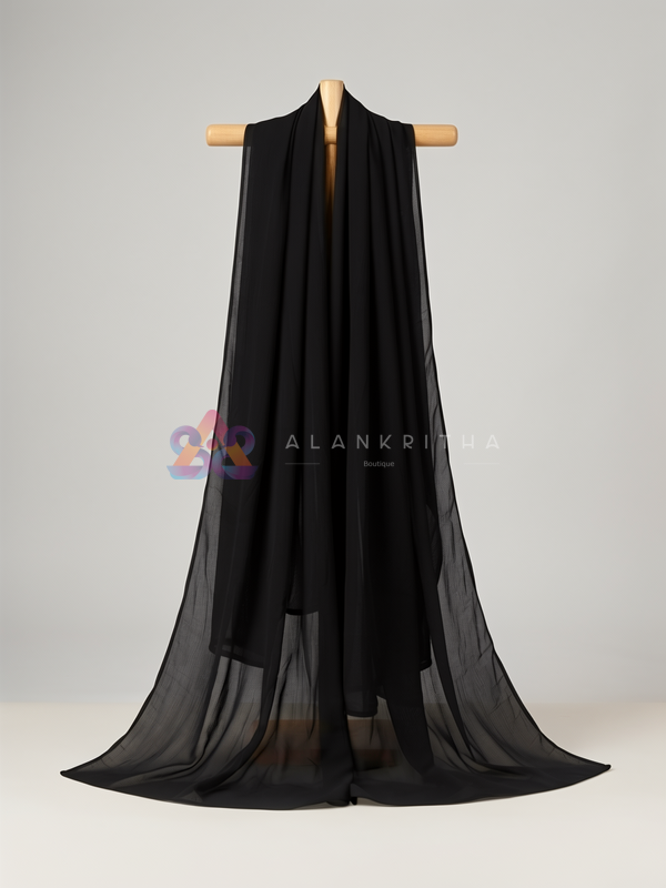 Black Dupatta