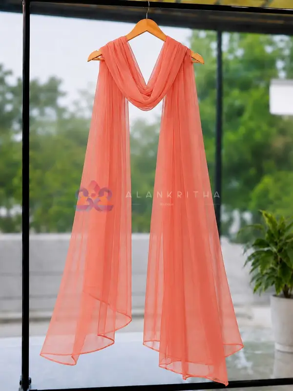  Sunset Bloom Dupatta