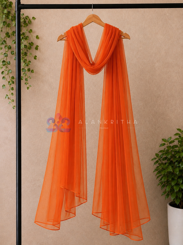 Orange Dupatta