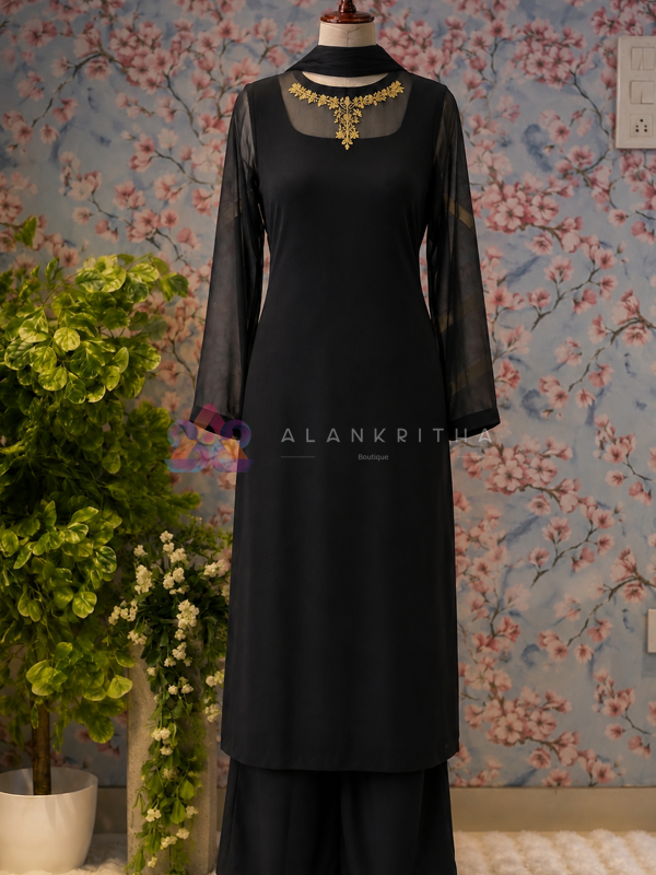 Classic Embroidered Suit Set