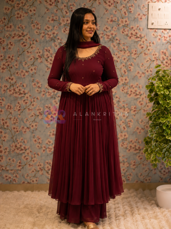  Flared Anarkali Set