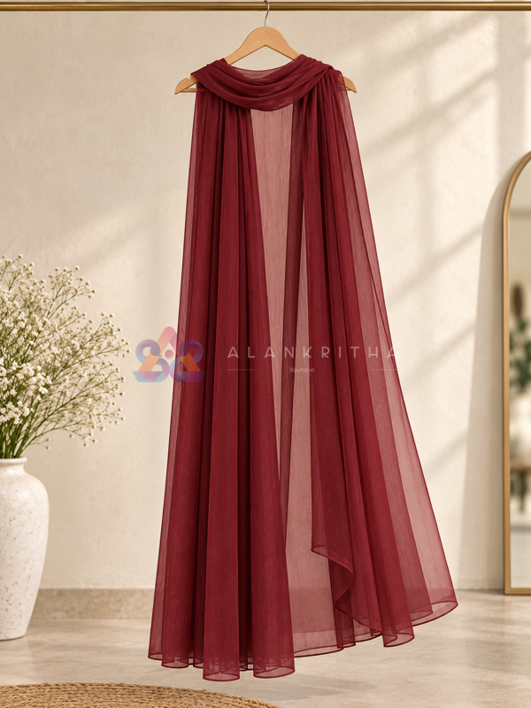 Copper Brown Dupatta